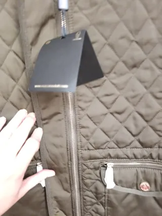 Chaqueta Massimo Dutti Verde Talla XL