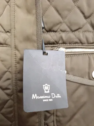 Chaqueta Massimo Dutti Verde Talla XL