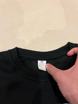 Sudadera Kenzo Negra con Tigre Azul