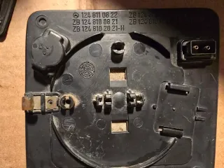 Espejo Retrovisor Eléctrico Dcho. Mercedes W124