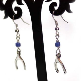 Pendientes Huesito del Amor o de la suerte