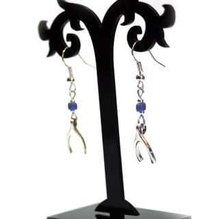 Pendientes Huesito del Amor o de la suerte