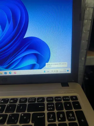 Portátil Asus Plata y Negro