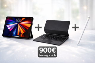 iPad Pro 12.9 + Magic Keyboard + Apple Pencil