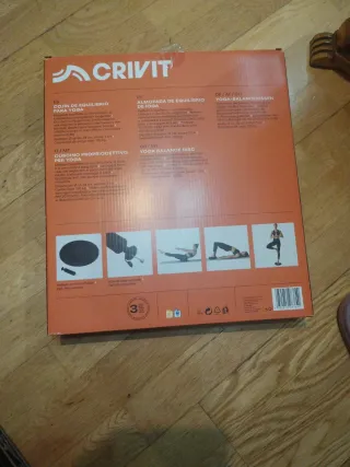 Cojín equilibrio yoga Crivit
