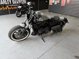 Harley Davidson Forty Eight Negra/Blanca