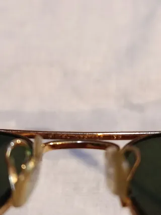 Gafas Ray-Ban Caravan B&L USA Doradas Verdes