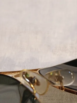 Gafas Ray-Ban Caravan B&L USA Doradas Verdes