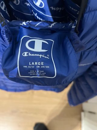 Chaqueta niño Champion azul