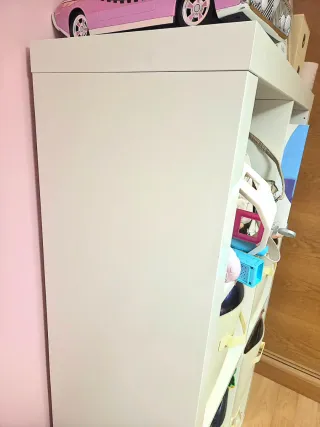 Estantería modular blanca