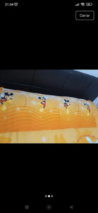 Funda Nórdica/Manta Mickey Mouse