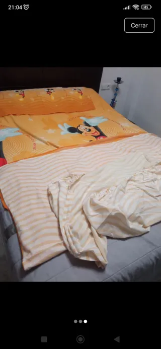 Funda Nórdica/Manta Mickey Mouse