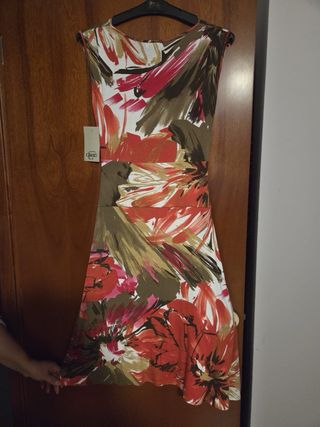 Vestido Esotiq floral mujer