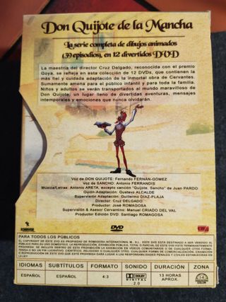 Don Quijote de la Mancha DVD Ed. Especial 2005