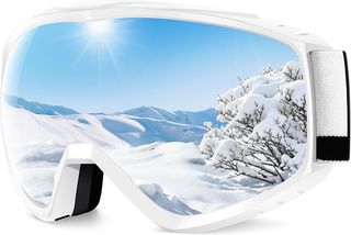 Gafas de esquí Findway en color blanco