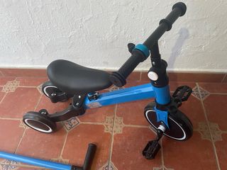 Triciclo evolutivo 3 en 1 azul