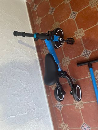 Triciclo evolutivo 3 en 1 azul