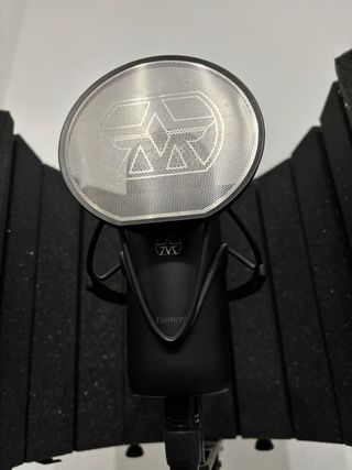Micrófono estudio Aston Element Negro