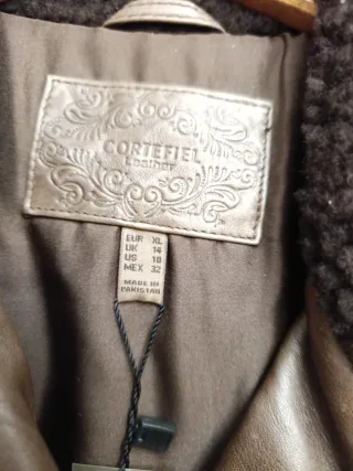 Chaqueta Cortefiel Marrón Talla XL