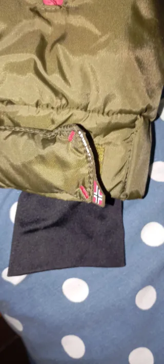 Abrigo Geographical Norway Verde