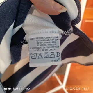 Polo Ralph Lauren Rayas Azul Blanco