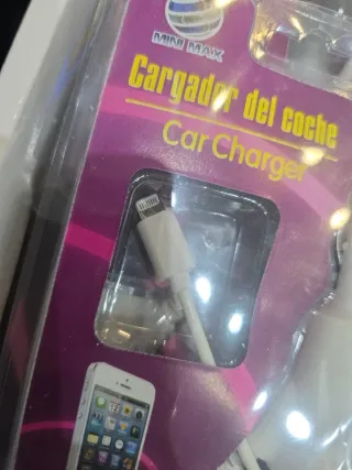 Cargador Coche SASD iPhone 5 iPad Mini