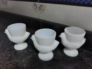 Cocottes de Vidrio Blanco