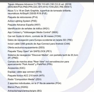 Volkswagen Tiguan Allspace 2018