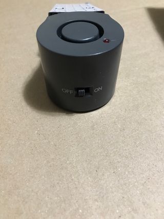 Tope para puertas con alarma 120 dB