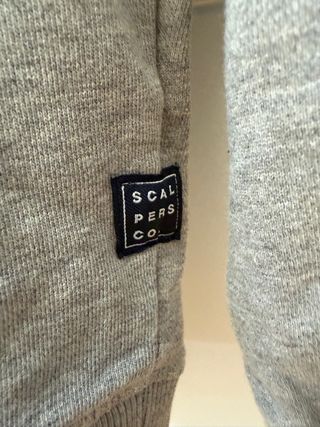 Sudadera Scalpers Gris Talla M