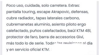 KTM 1290 Super Adventure S Naranja/Blanca