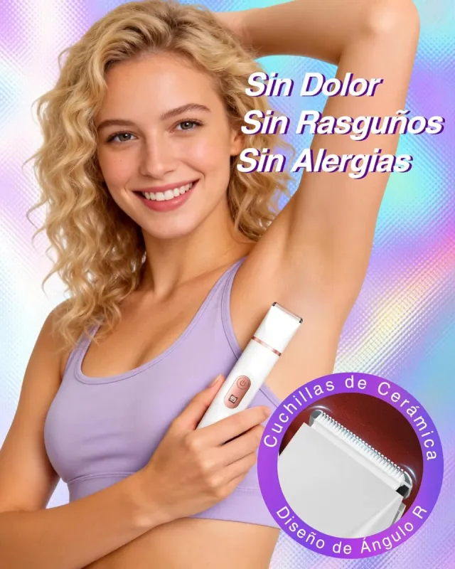 Recortadora Corporal Mujer Zona Íntima 3 en 1