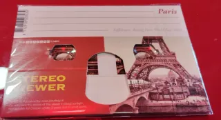 Cartoline stereoscopiche della Torre Eiffel