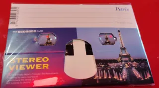 Cartoline stereoscopiche della Torre Eiffel