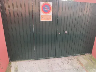 Puerta de garaje manual