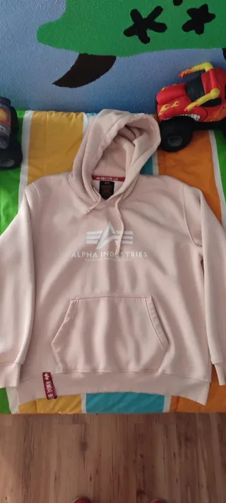 Sudadera Alpha Industries Rosa
