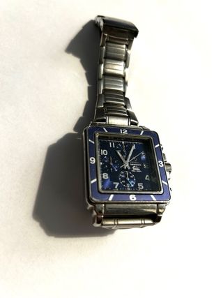 Orologio Breil Manta Quadrato Blu e Argento