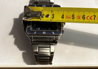 Orologio Breil Manta Quadrato Blu e Argento