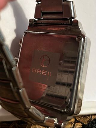Orologio Breil Manta Quadrato Blu e Argento