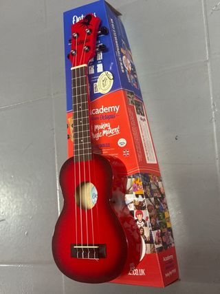 Ukelele soprano Octopus rojo