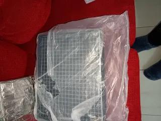 Barbacoa portátil negra