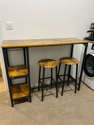 Tavolo Alto Cucina con Sgabelli