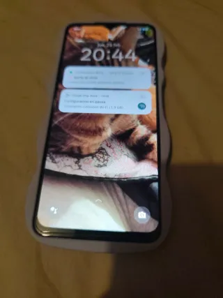 Xiaomi 14C Rosa con funda de Stitch y OPPO A 38