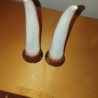 Piezas decorativas de cerámica