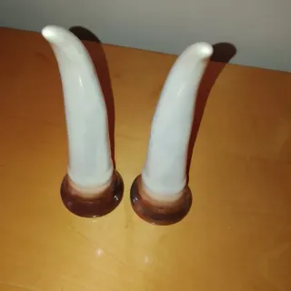 Piezas decorativas de cerámica