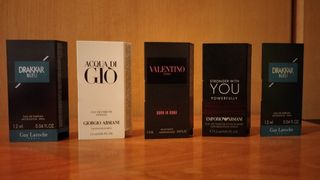 10 miniaturas de perfumes