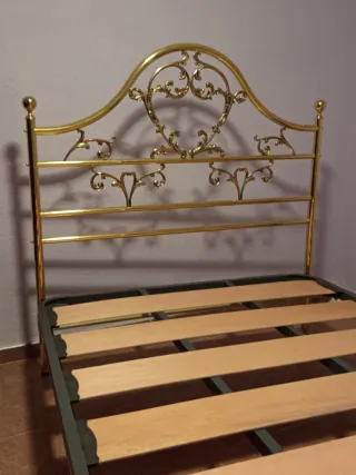Cabecero Latón Estilo Clásico 135cm
