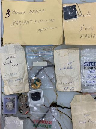 Lote Fornituras Relojes Quartz: Seiko, Lotus