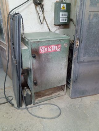 Maquinaria de carpintería.