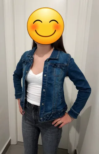 Chaqueta vaquera niña talla 12